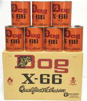 กาวยาง DOG X-66 ตราหมาแดง ( 600 ML ) กาวหมาแดง กาวยางติดหนัง กาวยางติดรองเท้า กาวซ่อมรองเท้า กาวหมา กาวยาง ( 24กระป๋อง/ลัง )