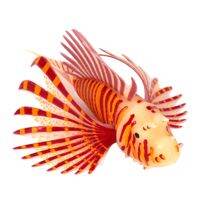 อุปกรณ์ลอยปลาสำหรับอุปกรณ์ถังมินิ Lionfish รูปร่างพิพิธภัณฑ์สัตว์น้ำของเล่นภูมิทัศน์น้ำจืด Lionfish การ์ตูน Lionfis