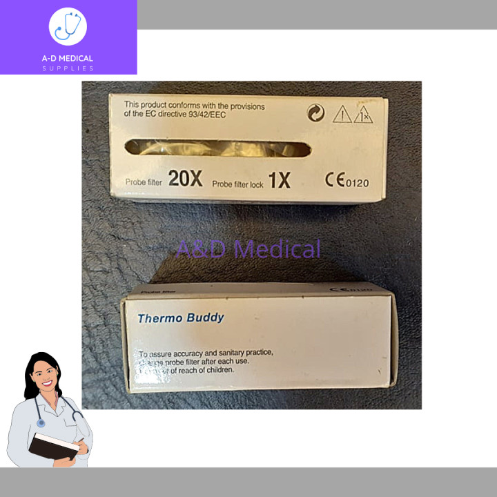 Thermo Buddy Ear Thermometer Probe Filter (15pcs) Lazada PH