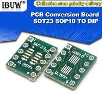 10ชิ้นบอร์ด PCB SMD แผ่นแปลงอะแดปเตอร์จุ่มแผ่น SOT89 8/16/14/20/24/28P SOT23 SOT223จุ่มลงใน Sop/msop/tssop