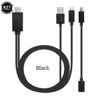 Micro USB MHL Ke HDMI-Kabel Kompatibel 5 Pin 11 Pin 1080P HD Kabel Adaptor TV untuk SamSung HuaWei Xiaomi HTC Ponsel Android