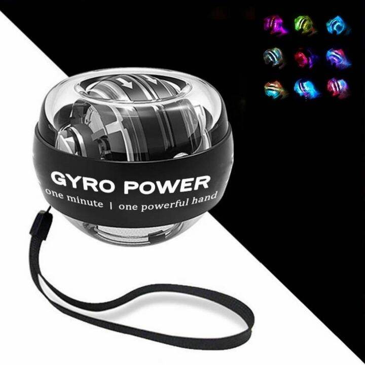 Gyro Power Ball Hand Strengthener Powerball Gyroscope Brush Expander ...