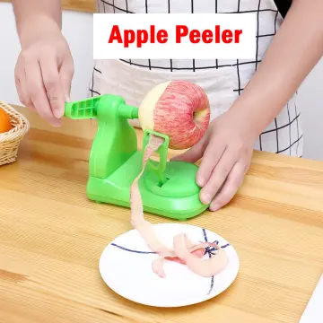 Electric Potato Peeler, Rotating Apple Peeler Potato Peeling Stainless  Steel Peeling, Fruit Vegetable Machine Kitchen Peeling Tool White 