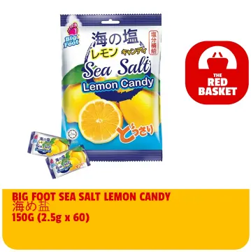 SAIGONMART HIMALAYA SALT MINT LEMON CANDY AND GINGER LEMON CANDY 15GR X12  PACKS/Full Box