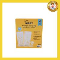 Baby moby ถงเก็บน้ำนม 8 ออนซ์ 40 ถุง มี 4 ลายในกล่อง