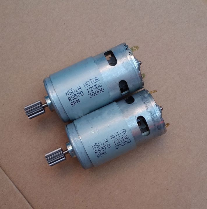 worth-buy-570รถเด็ก6v-12v-เครื่องยนต์จอ-dc-มอเตอร์ความเร็วสูง