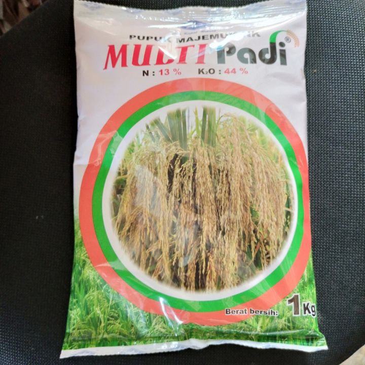 Pupuk Multi Padi Bungkus Putih 1 Kg Meningkatkan Bobot Gabah Lazada Indonesia 9251