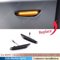 Car Turn Signal Light Amber For BMW 1 Series E81 E82 E87 E88 2004 2011 E46 E90 E91 E92 E93 E60 E61 E84 Front Side Marker Lamps