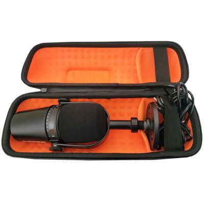 【jw】▽◑✣  Newest Hard EVA Carrying Cover for Shure SM7B And MV7 Podcast Microphone Audio Studio Recording