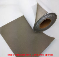 single-sided adhesive EMI Gasket Conductive sponge TRO ESD anti-static foam electromagnetic shielding conductive fabric