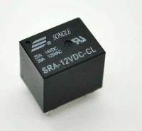 ใหม่20ชิ้นล็อตรีเลย์ไฟฟ้า SRA-05VDC-CL SRA-12VDC-CL SRA-24VDC-CL 5V 12V 24V 20A T74