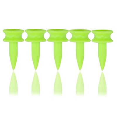 1 Inch 100 Count Plastic Golf Castle Small Tees(Green)