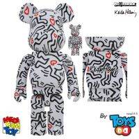 BearBrick Keith Haring #8 400% &amp; 100%