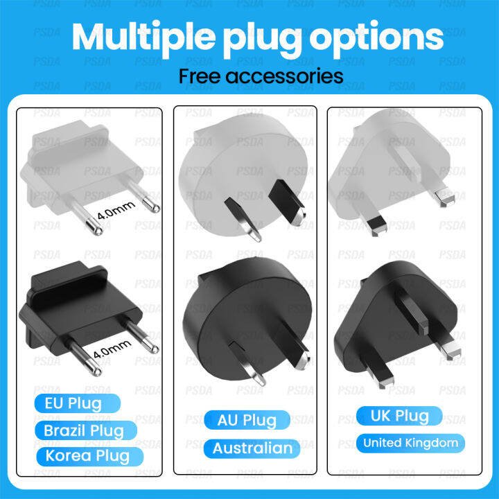 psda-3d-สหภาพยุโรปสหรัฐอเมริกาสหราชอาณาจักรออสเตรเลีย300วัตต์-gan-ชาร์จ-pd3-1-140วัตต์140วัตต์-ac100-240v-oled-หน้าจอค่าใช้จ่ายแล็ปท็อปศัพท์หูฟังอะแดปเตอร์ชาร์จอย่างรวดเร็ว
