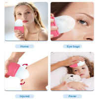 Hot Skin Care Beauty Lifting Contouring เครื่องมือซิลิโคน Ice Cube ถาด Ice Globe Ice Balls Face Massager Facial Roller ลดสิว