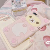 DSGFGHDFD เคส ไอโฟน สมุดสีแดงเล็ก ๆ สีชมพู Rilakkuma iPhone14promax Apple 13 เคสโทรศัพท์มือถือ 12 ซิลิโคน 11 นุ่ม xr หญิง