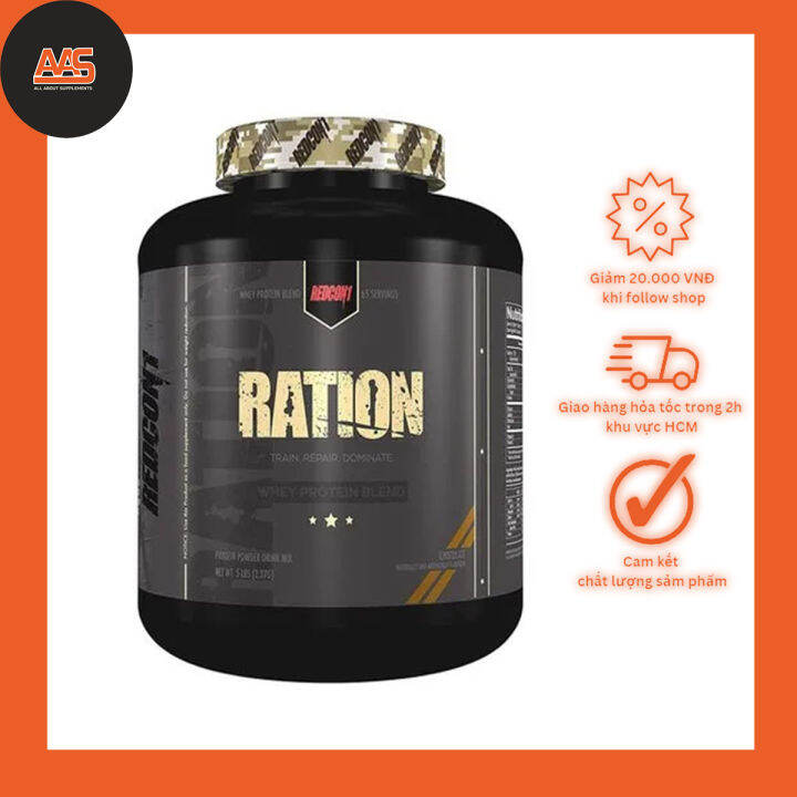 WHEY PROTEIN REDCON1 RATION 5LBS Bột đạm whey protein