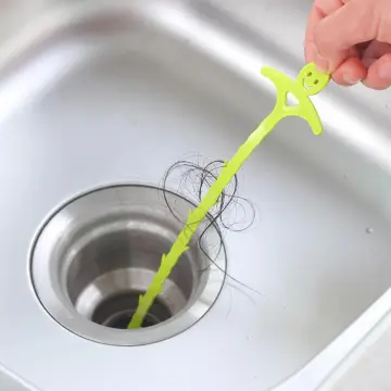 Sink Hair Cleaning Dredge Hook Tool Toilet Drain Cleaner Clogging