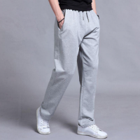 Cotton Joggers Men Jogging Sweatpants Sportswear Knit Tracksuit Sports Pants Trousers Oversize Wide Leg Clothing 5XL  Summer