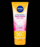 NIVEA ซัน เอ็กซ์ตร้าโพรเท็ค เดลี่โกลว์ C&amp;E เซรั่ม SPF50 PA+++ 70ml