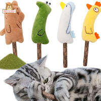 BP【Fast Delivery】Pp Cotton + Mutianli Cat Teeth Cleaning Snacks Toys Colorful Cute Cartoon Shape Catnip Molar Stick Oral Care Doll Pets Supplies ซื้อทันทีเพิ่มลงในรถเข็นCOD【cod】