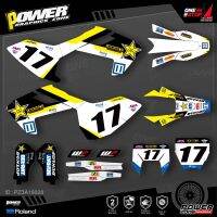 PowerZone Custom Team Graphics Decals Stickers Kit For Husqvarna Sticker 2016-18 TC FC TX FX FS 2017-19 TE FE 125-450cc 28