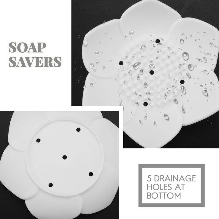 soap-dish-bar-soap-holder-case-with-drain-holes-silicone-soap-tray-saver-sponge-holder-soap-dishes