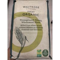 มาใหม่? Waitrose Duchy Organic  Stoneground  Wholemeal Flour 1.5kg. มีจำนวนจำกัด