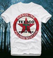 Tshirt Texaco Motor Oils Biker Roadtrip Route 66 Motocross Motorbike Retro Vin