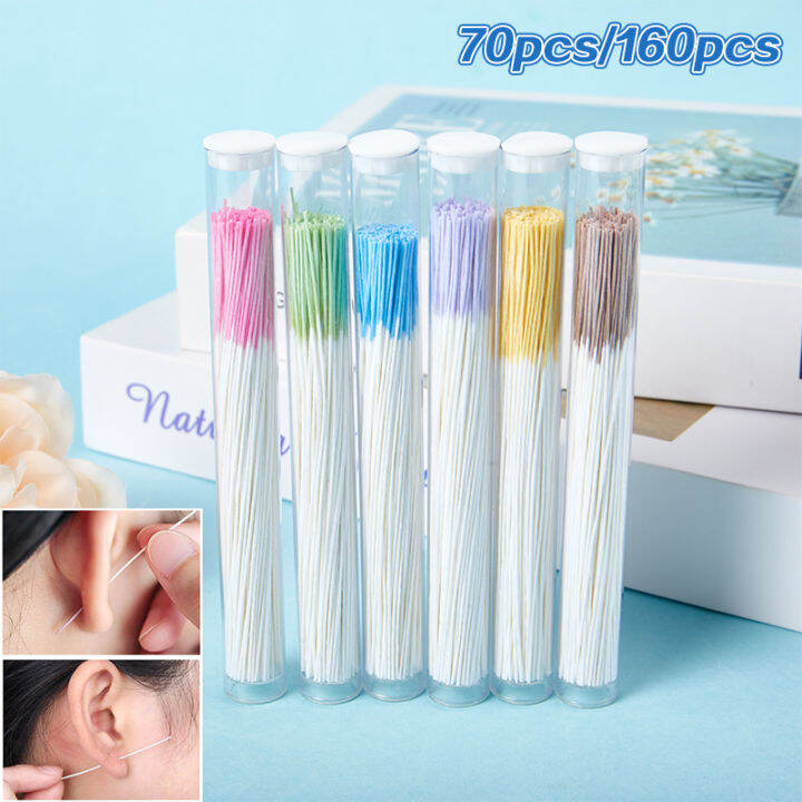 lowest-price-mh-70-160-pcs-ear-cleaning-set-grass-paper-floss-ear-hole-aftercare-tools