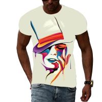 Handsome Personality Creativity graphic t shirts For Men Summer Fashion Casual Cool Style 3D Print T-shirts Hip Hop t-shirt Top