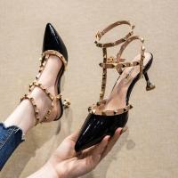 READY STOCK 2021 new versatile high heeled womens shoes