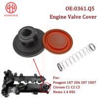 0361.Q5 Car Engine PCV Valve Cover Repair Kit With Membrane 9659449480, 96483157 For Peugeot 206 207 / Citroen C1 C2 C3 Nemo 1.4