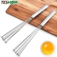 ✣ 12inch Stainless Steel Ball Whisk Wire Egg Whisk Kitchen Whisks for Cooking Blending Whisking Beating Egg Mixer Baking Tool