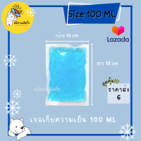 เจลเก็บความเย็น ice pack เจลแช่เย็น  ขนาด 100ml