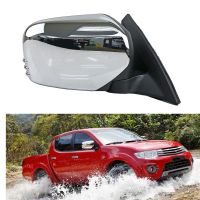 ชุดเคสโทรศัพท์กระจกมองหลังตัวขยายโครเมี่ยมสำหรับ L200 Mitsubishi Triton 2005 2006 2007 2008 2009 2010 2011 2012 2013 2014