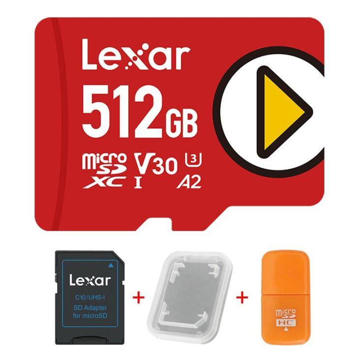 Lexar Ban Đầu Chơi Thẻ Micro Sd 1Tb 512Gb 256Gb 128Gb Sdxc Thẻ Nhớ Uhs-I  V30 A2 Thẻ Tf Cho Bộ Chuyển Đổi Nintendo Bảng Điều Khiển Trò Chơi |  Lazada.Vn