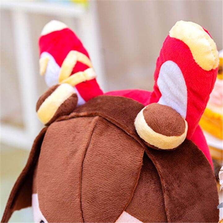 Genshin Impact Bunny Baron Amber Rabbit Plush Doll Stuffed Toys Cosplay ...