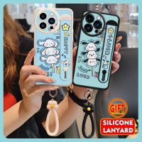 Anti drop airbag texture Phone Case For iphone14 Pro Max Heat dissipation lovely trend Raised lens cartoon Lambskin