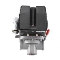 90-125PSI 4 Port 26 AMP Pressure Switch Control Valve Air Compressor Heavy Duty Black