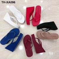 cm high with flip-flops shoes Xia Jisong cake wedge ultra thick bottom antiskid beach is cool to slippers