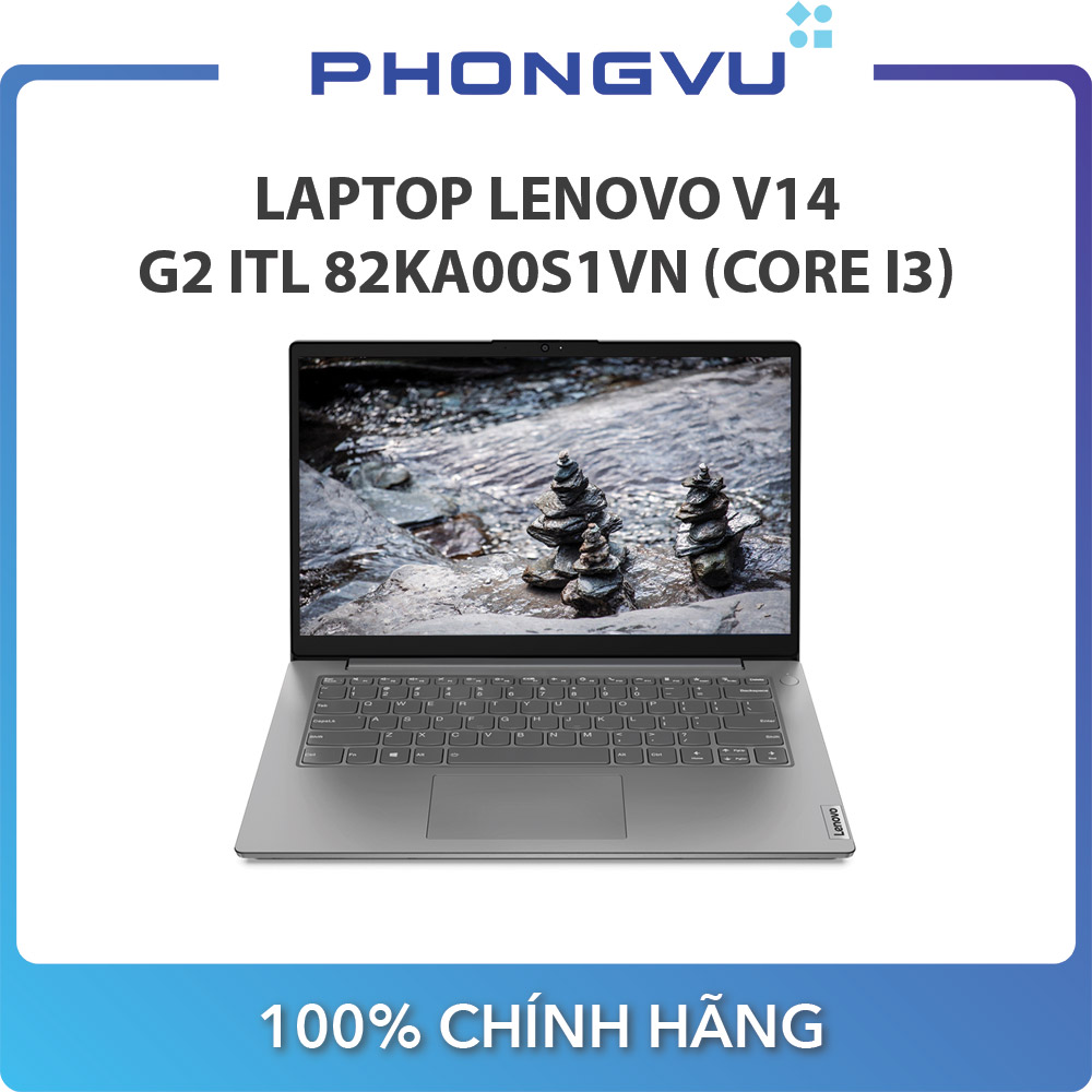 Laptop Lenovo V14 G2 ITL 82KA00S1VN (14 inch Full HD/Intel Core i3-1115G4/4GB/512GB SSD/Windows 11 Home/1.6kg)