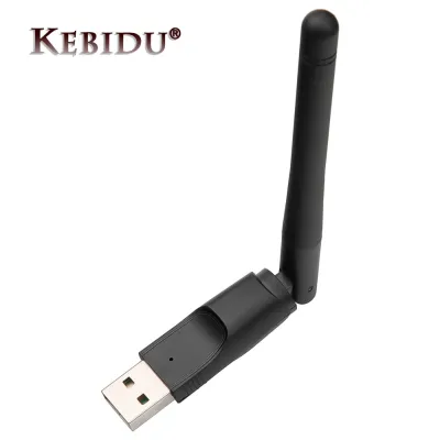 Kebidumei USB 150เมตร2.0การ์ดเครือข่ายไร้สาย Wifi 802.11 B /G/n สายแลนอะแดปเตอร์ขนาดเล็กดองเกิล Wifi สำหรับแล็ปท็อป PC พร้อมที่ MT-7601เสาอากาศ