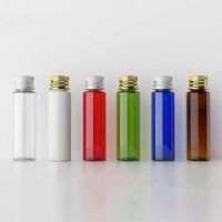 Wholesale 30Ml/Cc Essential Oil Bottle With Alunimum Cap Refillable Jar Emulsion Packaging 1Oz Lotion Bottle Portable Travel