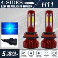 CarTnT 1 Pair Super Bright H11 LED H9 HB3 9005 HB4 9006 H11 H7 H8 LED Headlight 100W 20000LM 6000K 12V 8000K Car Headlight Bulbs