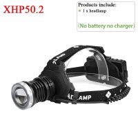 NEW Most Powerful Rechargeable Headlamp USB LED Headlight 18650 Waterproof Head Lamp XHP90.3 Zoom Hunting Head Flashlight Torch