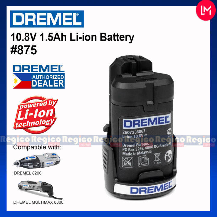 DREMEL 10.8V 1.5Ah Lithium ion Battery 875 Lazada PH