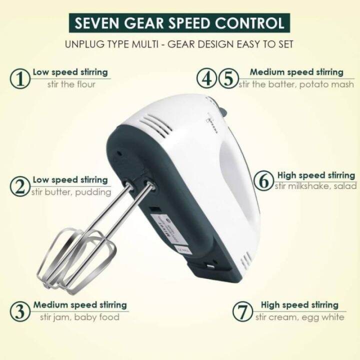 electric-hand-7-speed-เครื่องตีแป้ง-7-สปีด-เครื่องตีผสม-เครื่องตีไข่ฟู-เครื่องตีไข่-เครื่องผสมแป้ง-เครื่องผสมไข่-เครื่องตีผสม-speed-control