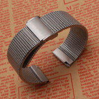 High Quality Watchband Accessories Fashion Watches Men Straps celet 18m 20mm 22mm 24mm Shark Mesh Stainless Steel Metal Black