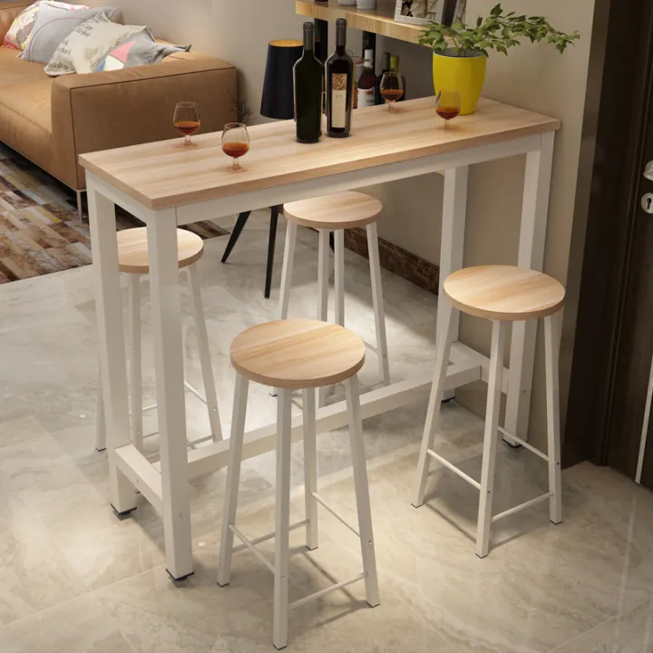 Ready Stock Bar Table And Chair Set, Bar Bench And Stools Set